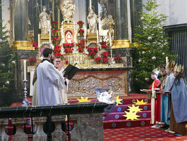 Diözesale Aussendung der Sternsinger im Hohen Dom zu Fulda (Foto:Karl-Franz Thiede)